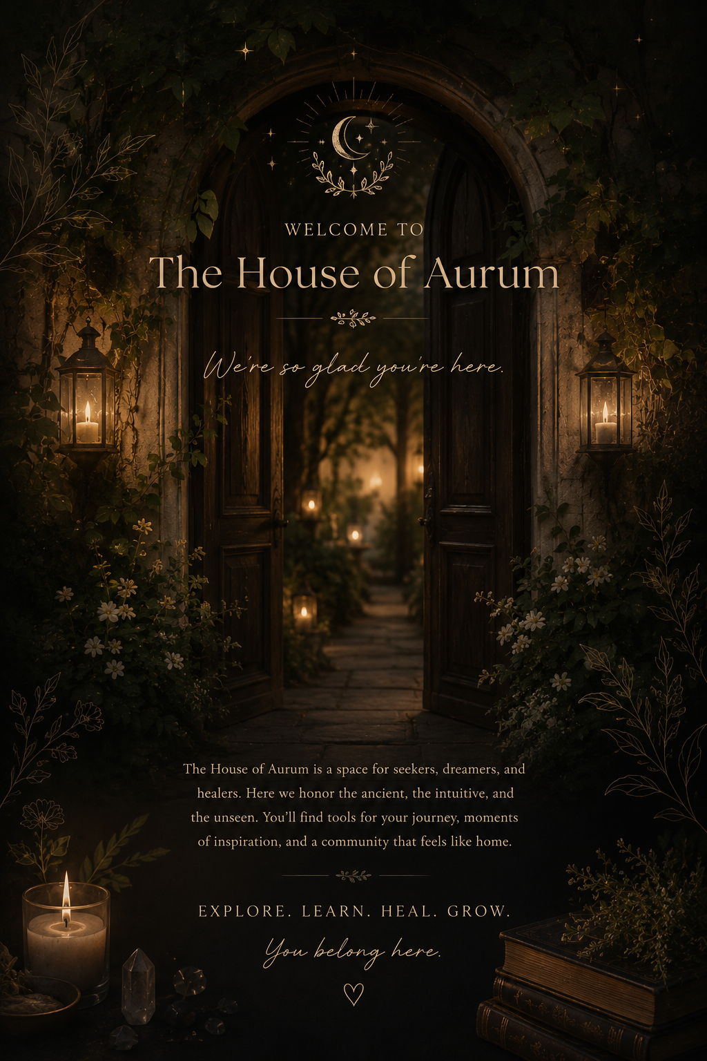The House of Aurum & Ashes: A Sanctuary Begins